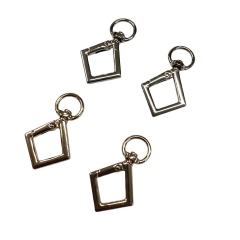 Metal Yaylı Çanta Klipsi 1 Çift 2,5*4,5 cm LXS7