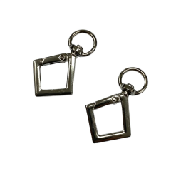 Metal Yaylı Çanta Klipsi 1 Çift 2,5*4,5 cm LXS7