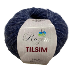 362-10  Simli Karanlık Mavi