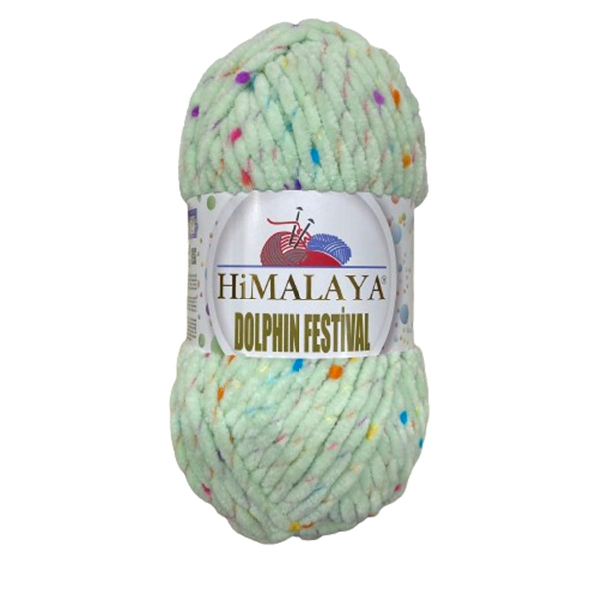 Himalaya Dolphin Festival El Örgü İpliği 100 gr 81107 Su Yeşili