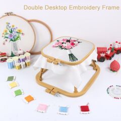 Masaüstü Nakış Kasnağı 18*17-24*22 cm