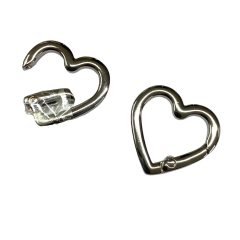 Metal Yaylı Çanta Klipsi 1 Çift 2,5*2,5 cm LXS8