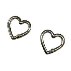Metal Yaylı Çanta Klipsi 1 Çift 2,5*2,5 cm LXS8