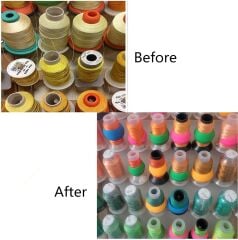 Silikon Makara İplik Tutucu 10 Adet SM10