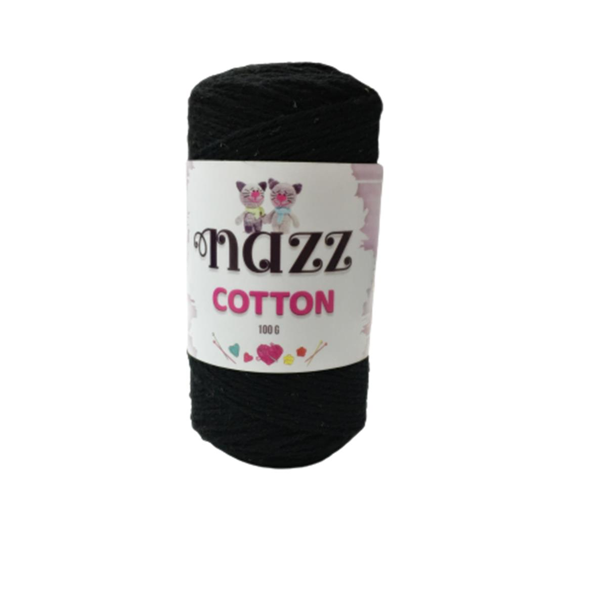 Pamuk Amigurumi İpi İpliği Cotton Koton 100gr 14 Siyah