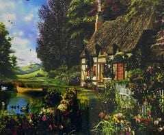 5D Yapışan Boncuk Mozaik Tablo 40*50 cm TS15