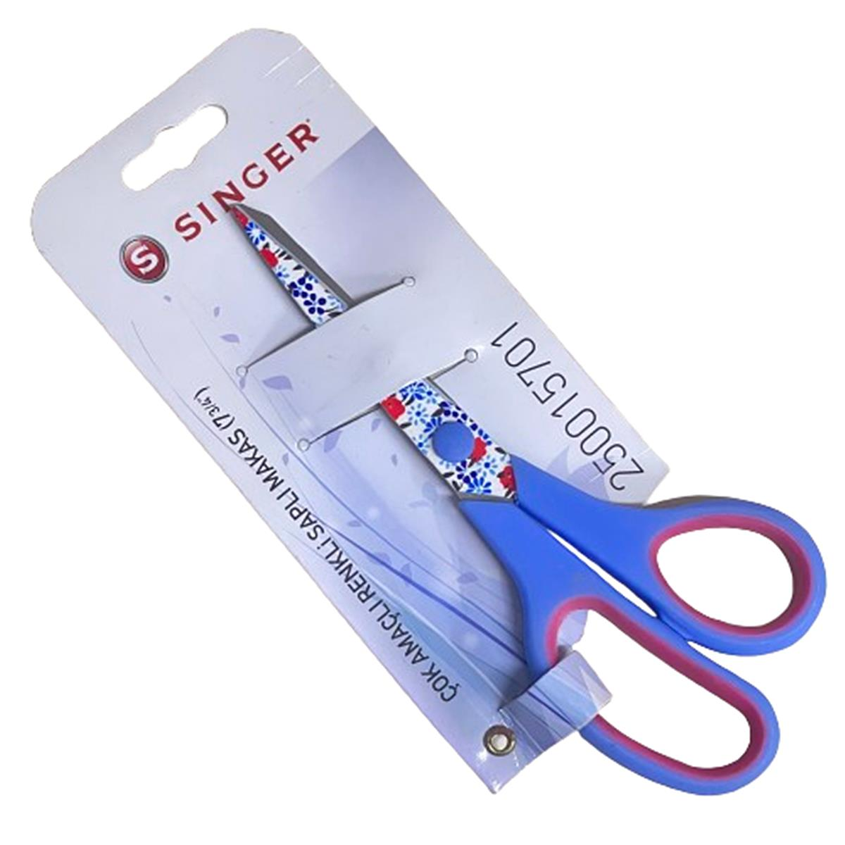 Singer Desenli Terzi Kumaş Dikiş Makası 250015701