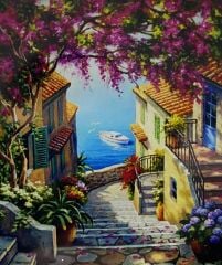 5D Yapışan Boncuk Mozaik Tablo 40*50 cm TS16