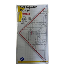 Geoder Cetvel Çok Fonksiyonlu Üçgen Cetvel 32 cm 082