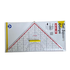 Geoder Cetvel Çok Fonksiyonlu Üçgen Cetvel 32 cm 082