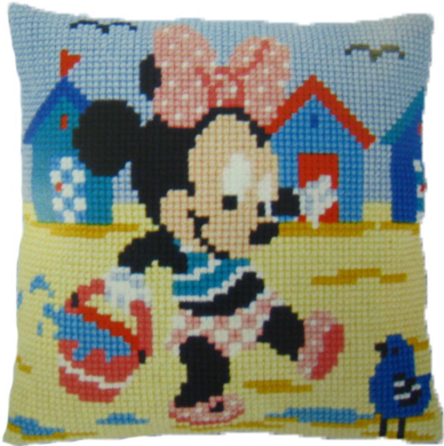 Vervaco Yastık - Minnie Mouse - PN 0143934 İşlenecek Goblen Etamin