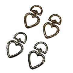 Metal Yaylı Çanta Klipsi 1 Çift 2,5 cm LXS12