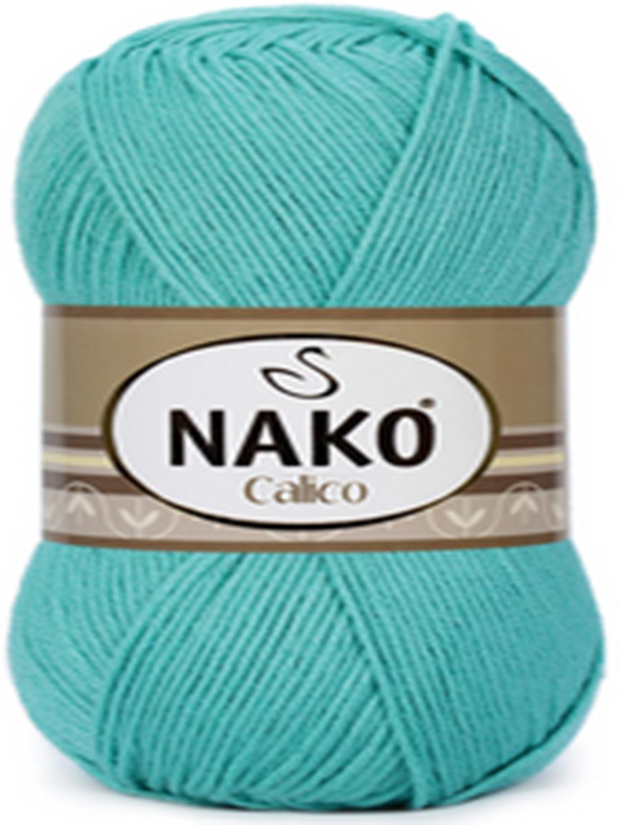 Nako Calico Pamuk Cotton El Örgü İpi İpliği Yünü 10873 Sema Yeşili