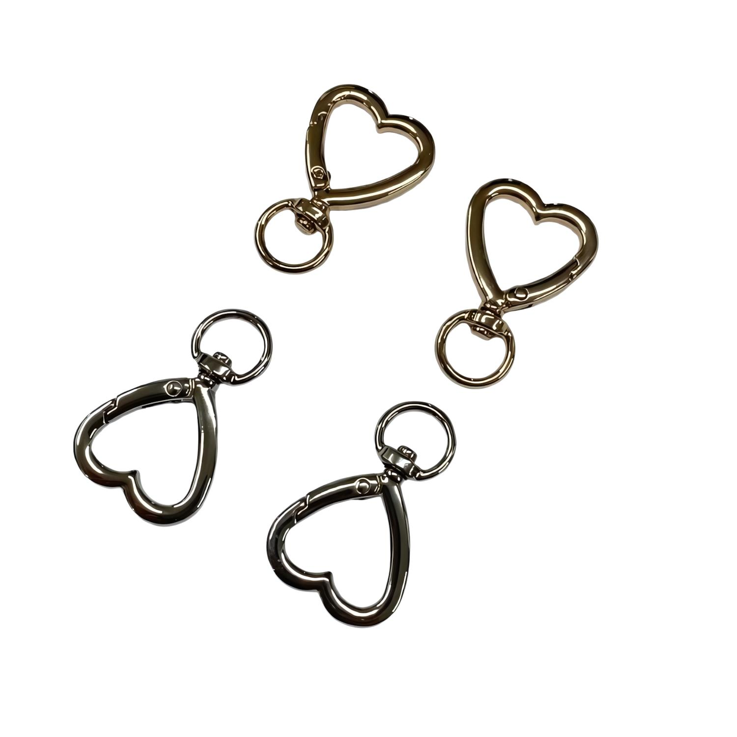 Metal Yaylı Çanta Klipsi 1 Çift 2,5*4 cm LXS13