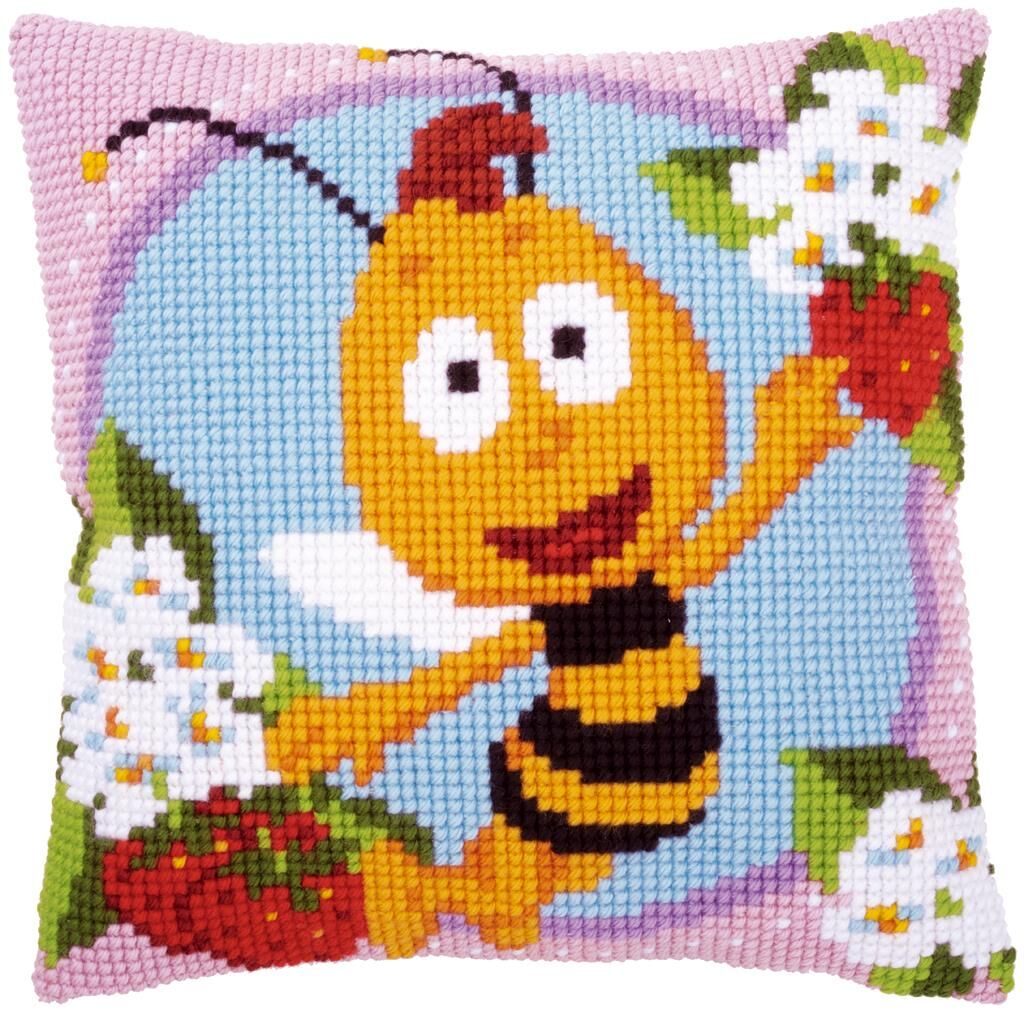 Vervaco Yastık - Arı Maya - PN 0149179 İşlenecek Goblen Etamin