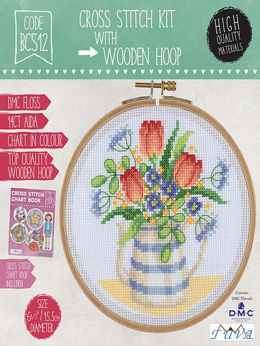 Kanaviçe Etamin Kiti 15,5 cm BCS12