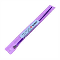 Renkli Gagalı Şiş 25cm Tığ Şİş Tunus Şişi krgg25 No:4,5 mm  Sarı