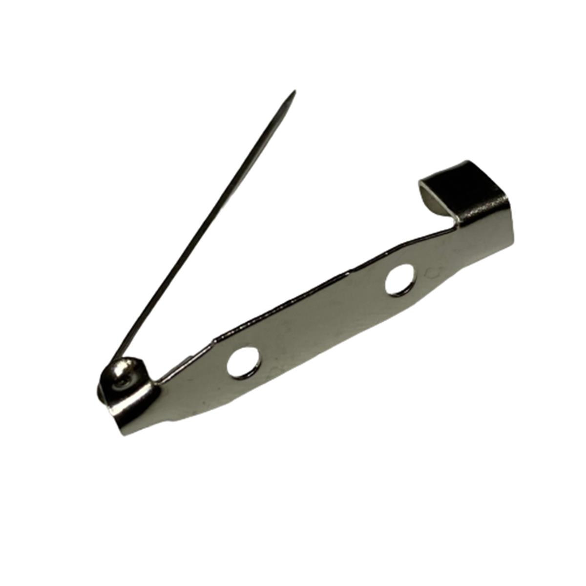 Broş Yaka İğnesi Alt Malzemesi 3cm 100 Adet