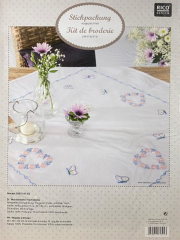 Rico Design İşlemelik Masa Örtüsü Kiti 80*80 cm 25901.00.82