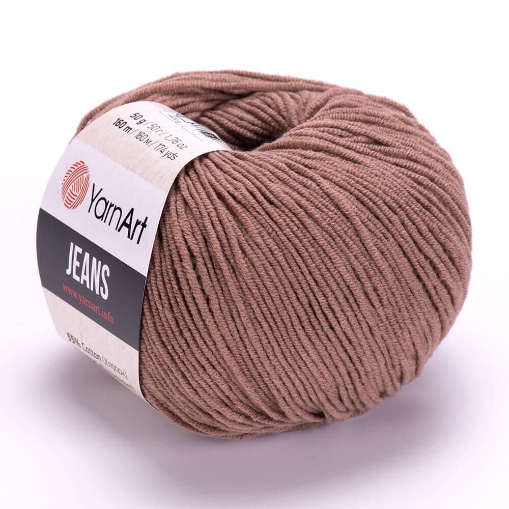 YarnArt Jeans 50gr Pamuk Cotton Amigurumi El Örgü İpi İpliği Yünü 71 Kahverengi