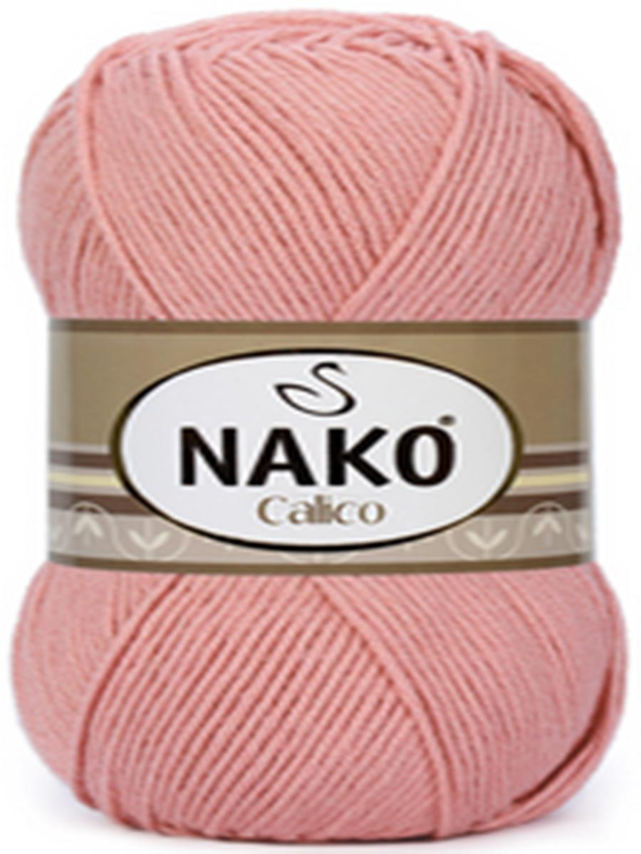Nako Calico Pamuk Cotton El Örgü İpi İpliği Yünü 11452 Pudra