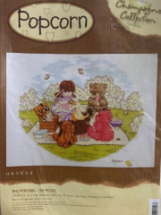 Groves Popcorn  Nakış Kanaviçe Kiti 26.5*22.5 cm 1695/PH12