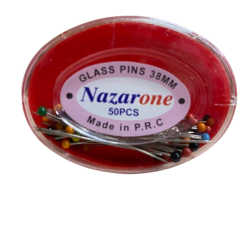 Nazarone Cam Başlı Toplu İğne 0.6*38 mm