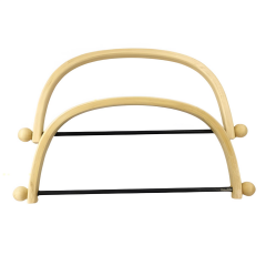 Şirin Ahşap Yarım Oval Çanta Sapı 661 661-3 15,5*8 cm