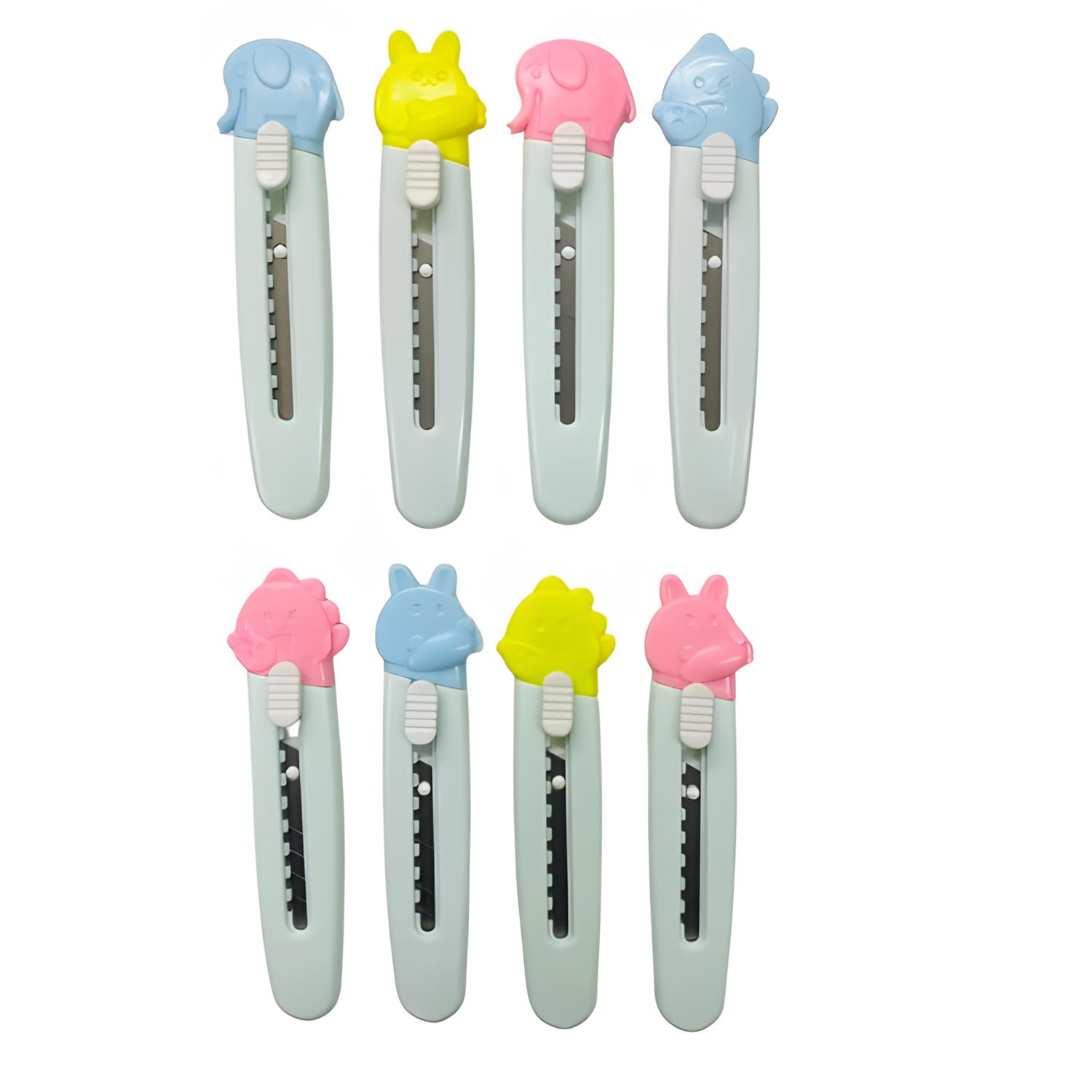 Mini Maket Bıçağı Falçata 3'lü Set 9 cm 665A-filtavsandino