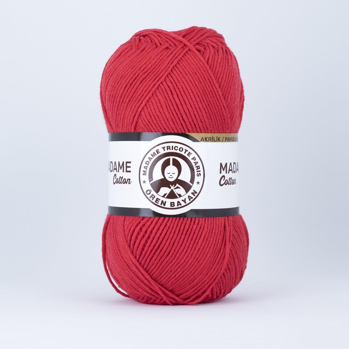 Ören Bayan Madame Cotton Amigurumi El Örgü İpi 100 Gr 058 Kırmızı