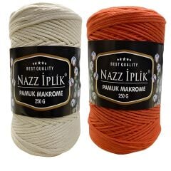 Nazz Pamuk Makrome El Örgü İpi 250 gr