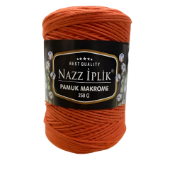 Nazz Pamuk Makrome El Örgü İpi 250 gr 12 Gri - Yeşil