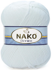 Nako Denim Pamuk Cotton El Örgü İpi İpliği Yünü