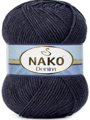Nako Denim Pamuk Cotton El Örgü İpi İpliği Yünü