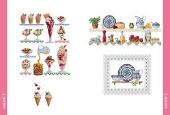 Tuva Kanaviçe Motif Serisi 6 Mutfak