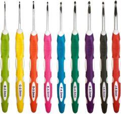 Elegant Ergonomik Silikon Tığ Seti (2-2,5-3-3,5-4-4,5-5-5,5-6) OF23