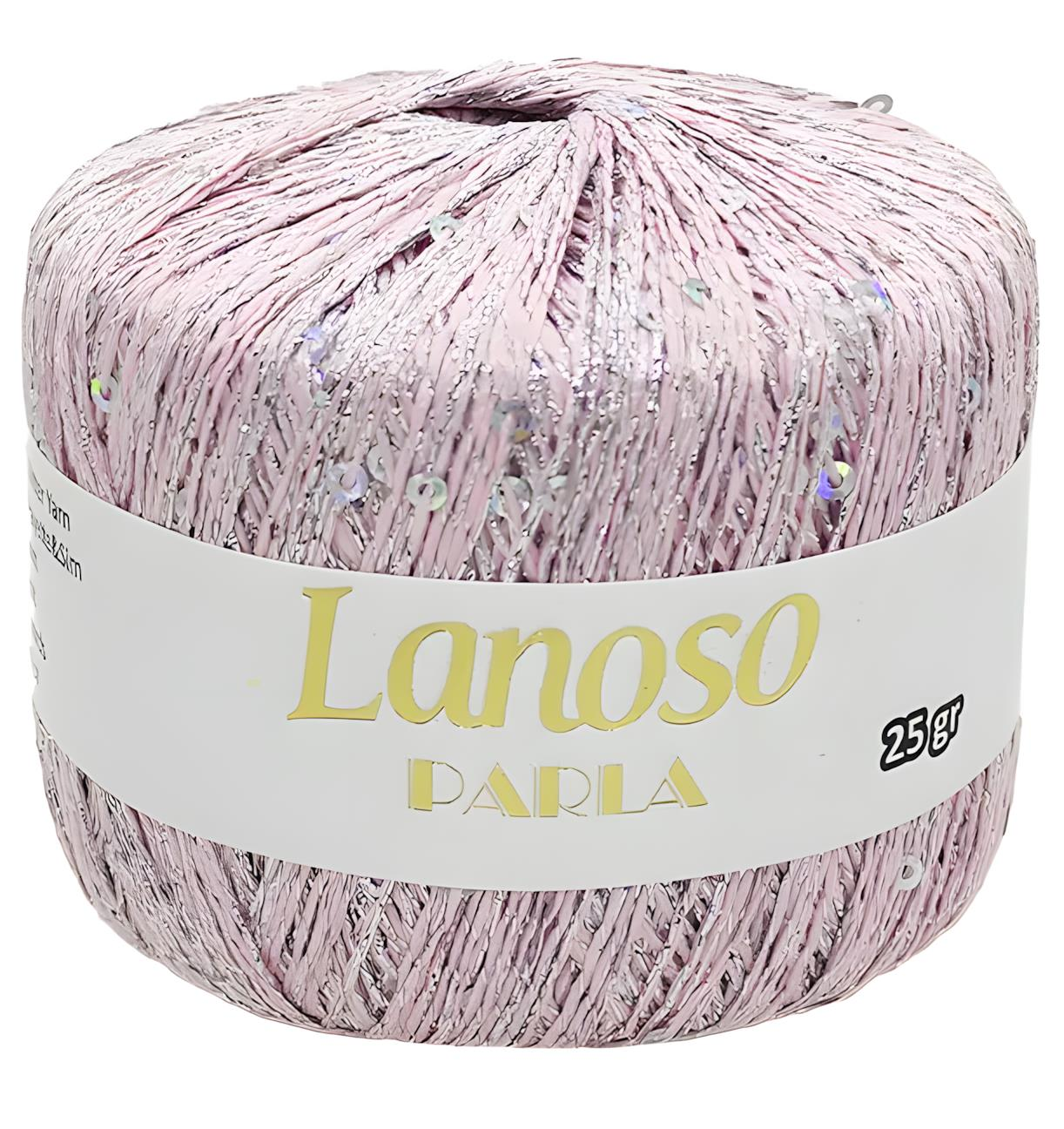 Lanoso Parla Pullu Örgü İpi 25 gr 3151