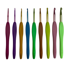 Silikon Saplı Tığ Seti (2-2,5-3-3,5-4-4,5-5-5,5-6) AX1001