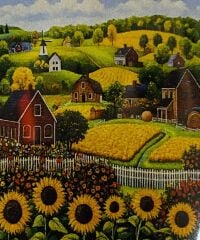 5D Yapışan Boncuk Mozaik Tablo 30*40 cm XQH91548