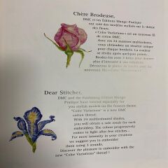 Dmc Flower Variations Kaneviçe ve Nakış Kitabı
