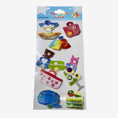 Sticker Seti İki Katlı Kabartmalı jna10