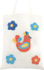 Punch Çanta Nakış Kiti Kuş