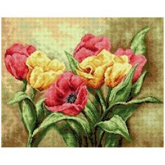 Orchidea Baskılı Goblen Çiçek 2248 40*50 cm