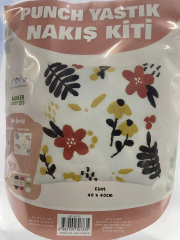 Punch Nakışı Yastık Kiti 40*40 cm pnc03