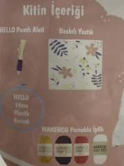 Punch Nakışı Yastık Kiti 40*40 cm pnc03