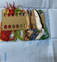 Elegantshop Kanaviçe Nakış Kiti 15*15 cm