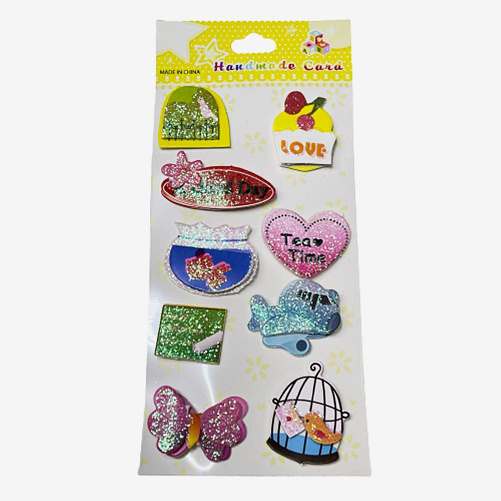 Sticker Seti İki Katlı Kabartmalı jna10 JNA10 14