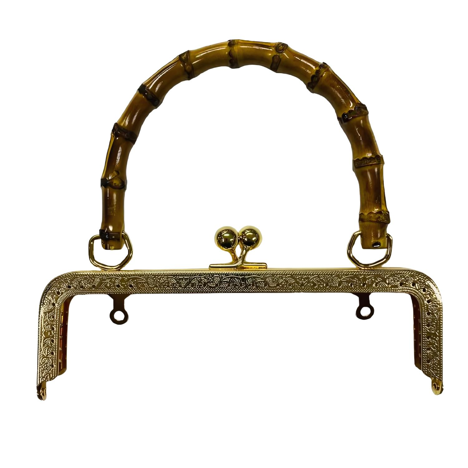 Bambu Kulplu Metal Çanta Sapı 20 cm AR20