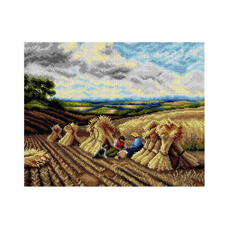 Orchidea Baskılı Goblen Ekin Biçme 2809 40*50 cm