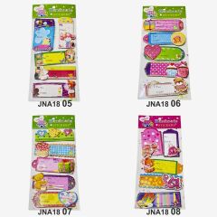 Sticker Seti İki Katlı Kabartmalı jna18